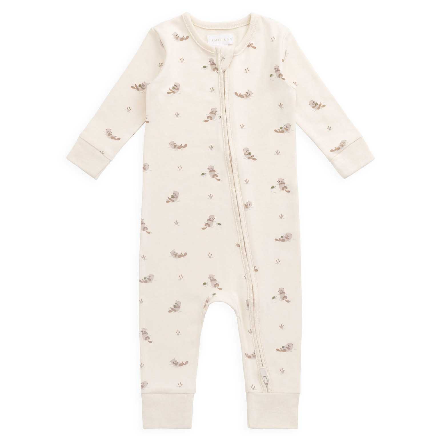 Jamie Kay Organic Cotton Reese Zip Onepiece